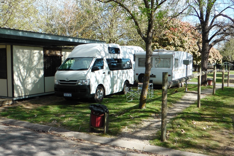 Auf dem Lake Sambell Caravanpark